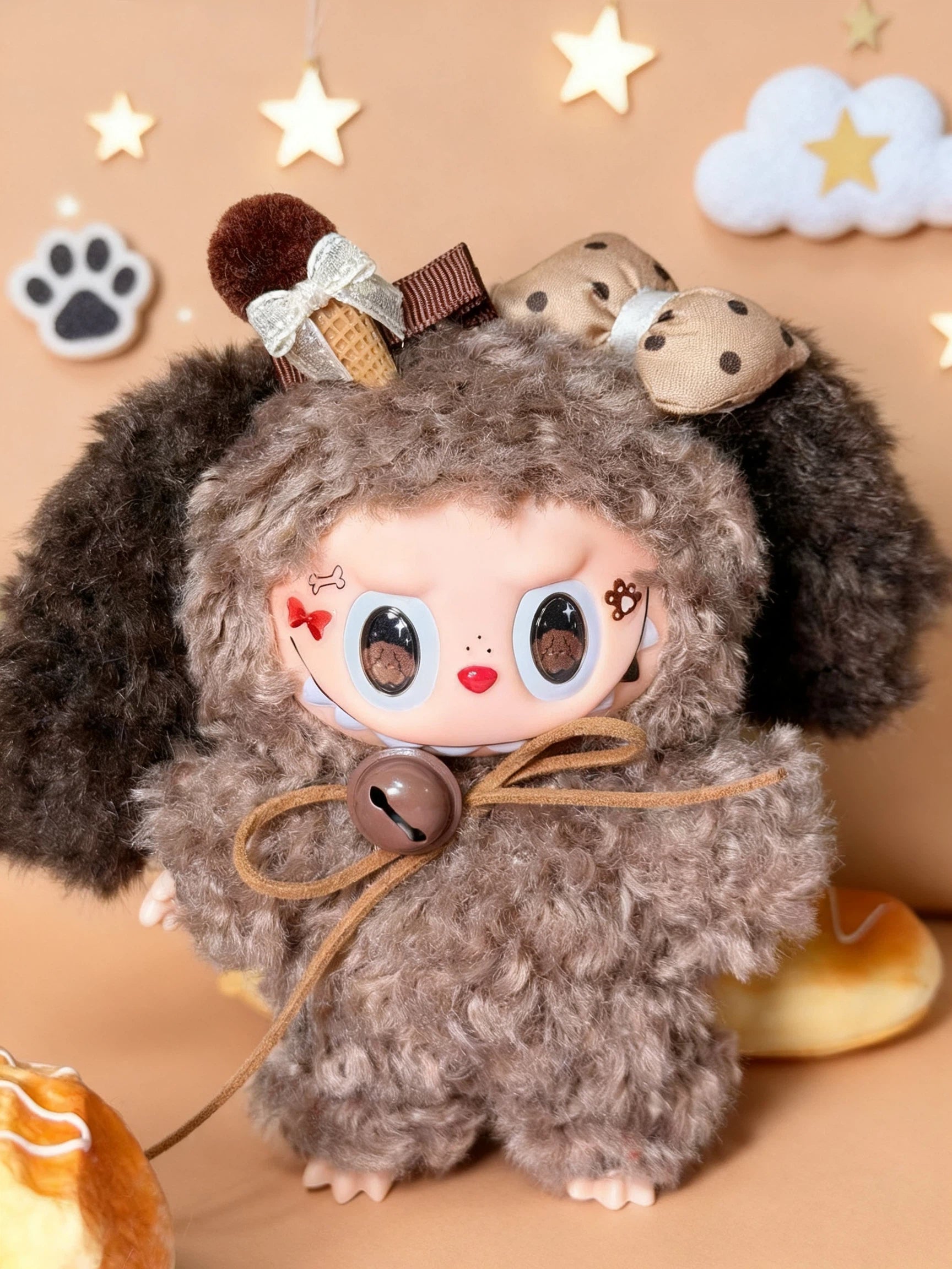 Handmade Doll Brown Puppy