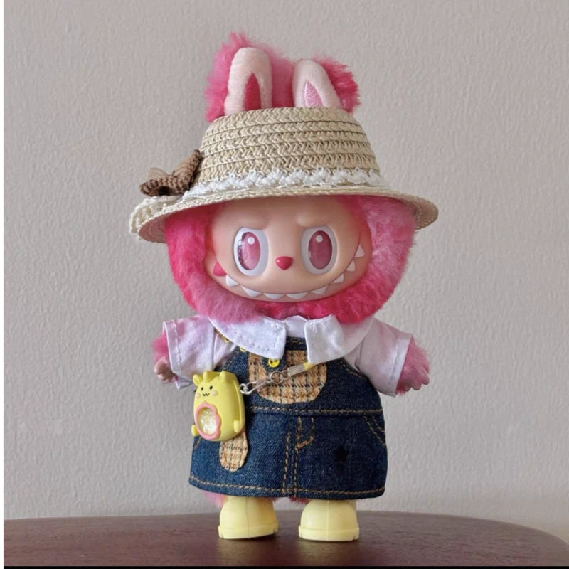 Doll Clothes Straw Hat Set