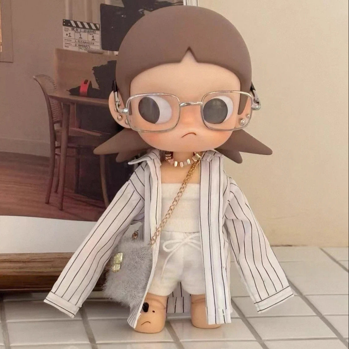 Doll Clothes Checkered shirt sets