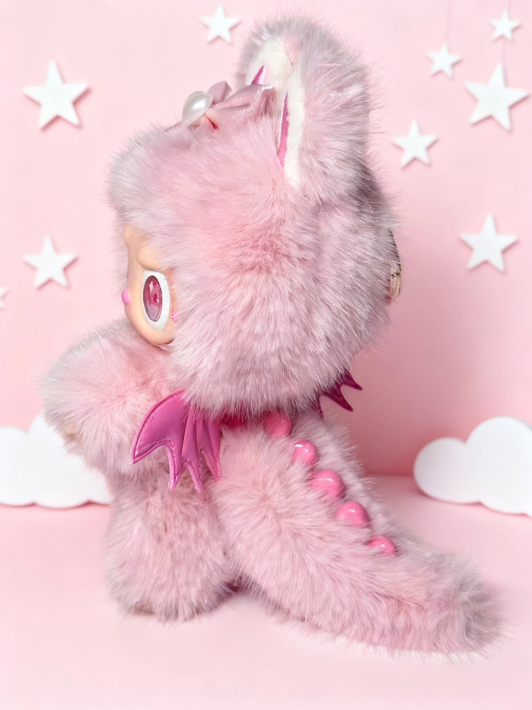 Handmade Doll Peach Pink Zimomo