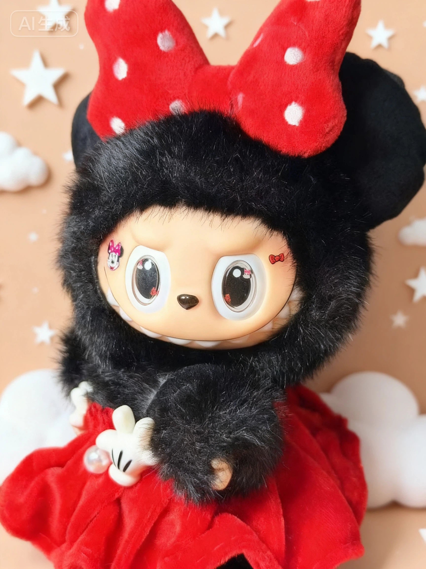 Handmade Doll Minnie Mouse