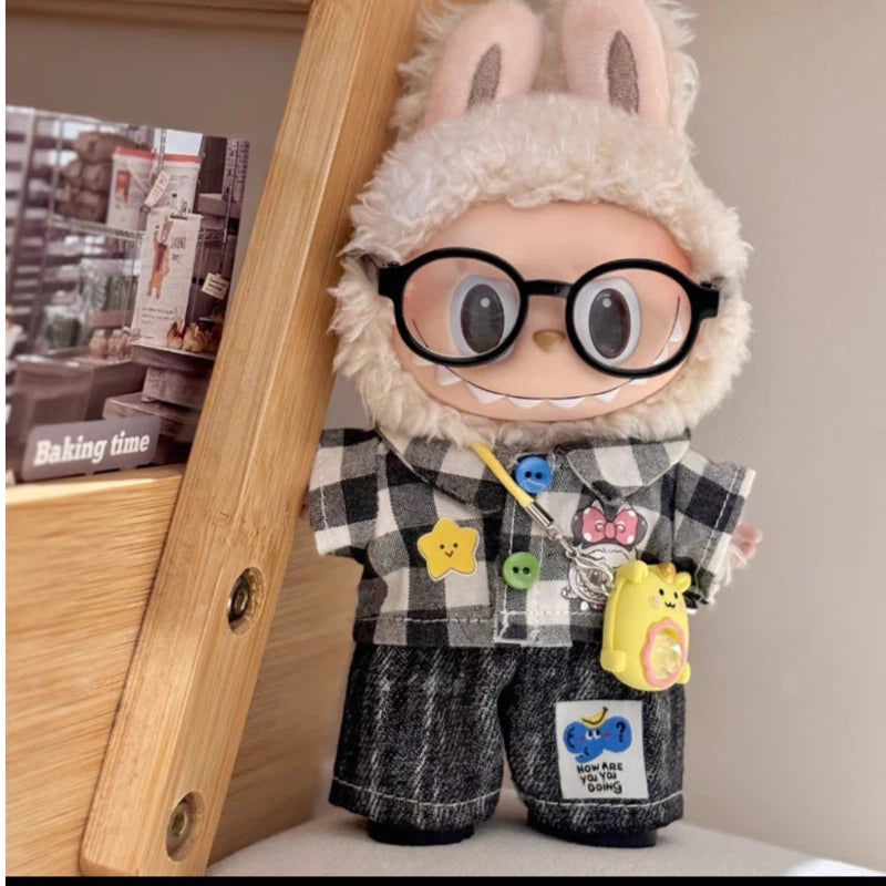 Doll Clothes checkered shirt sets