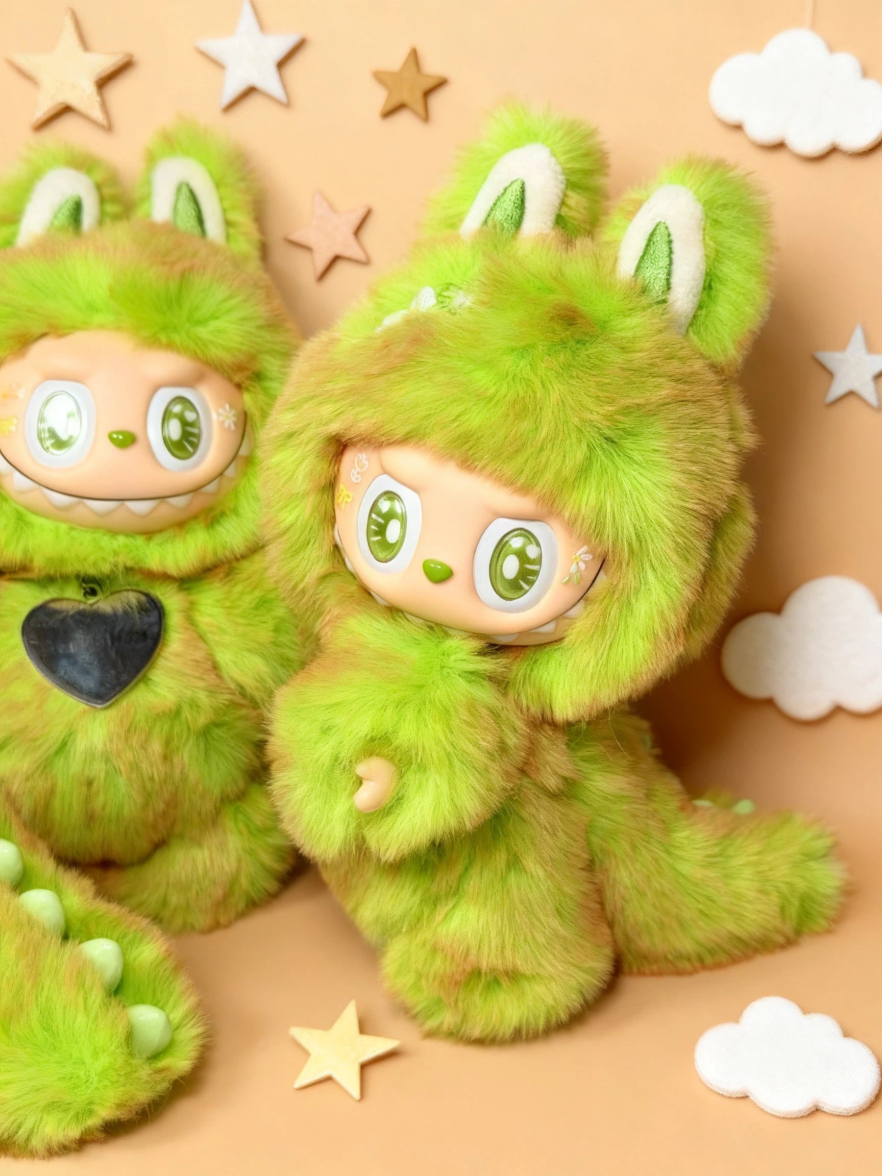 Handmade Doll Kiwi Zimomo (magnetic tail)