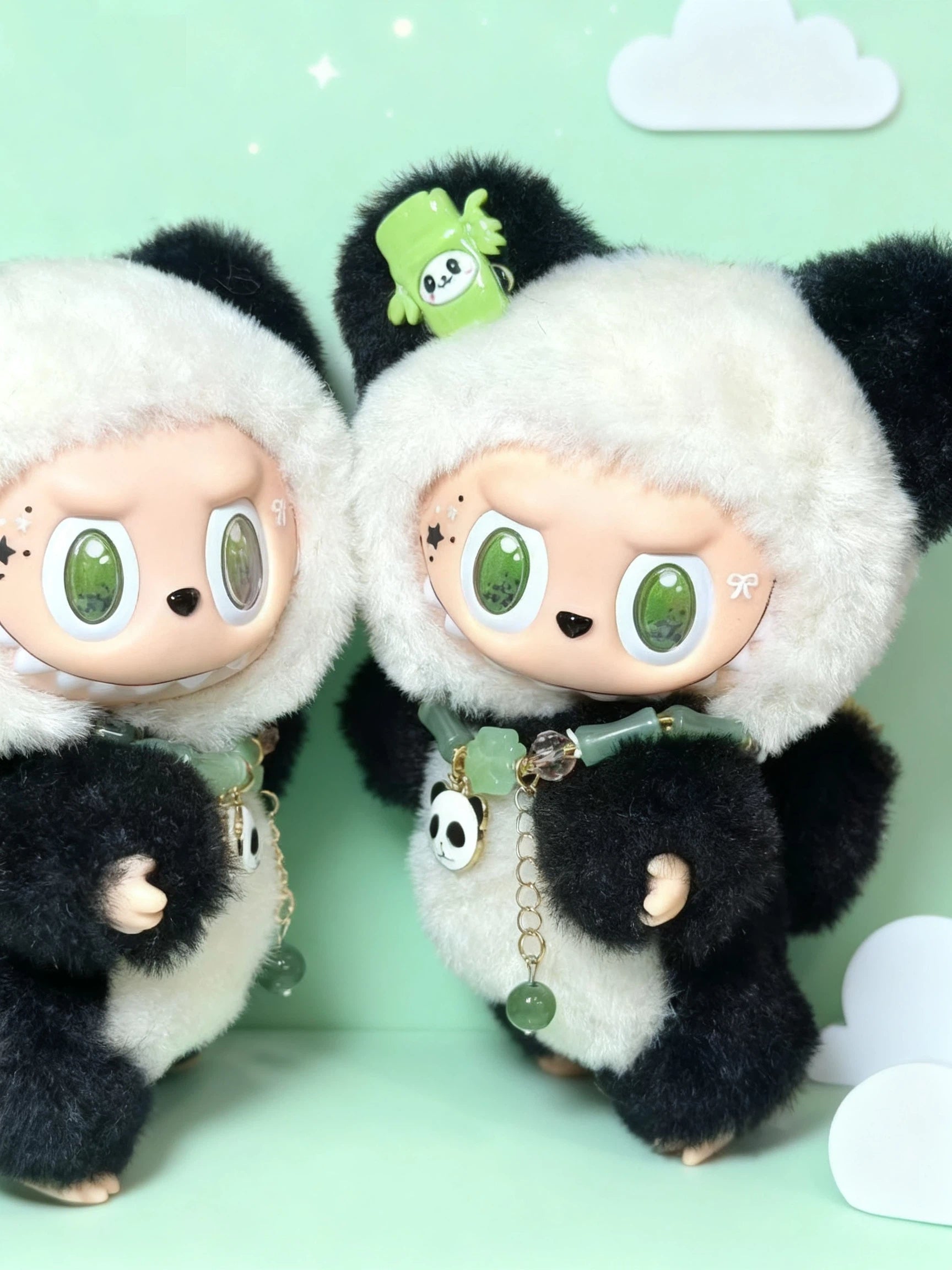 Handmade Doll Panda Panda