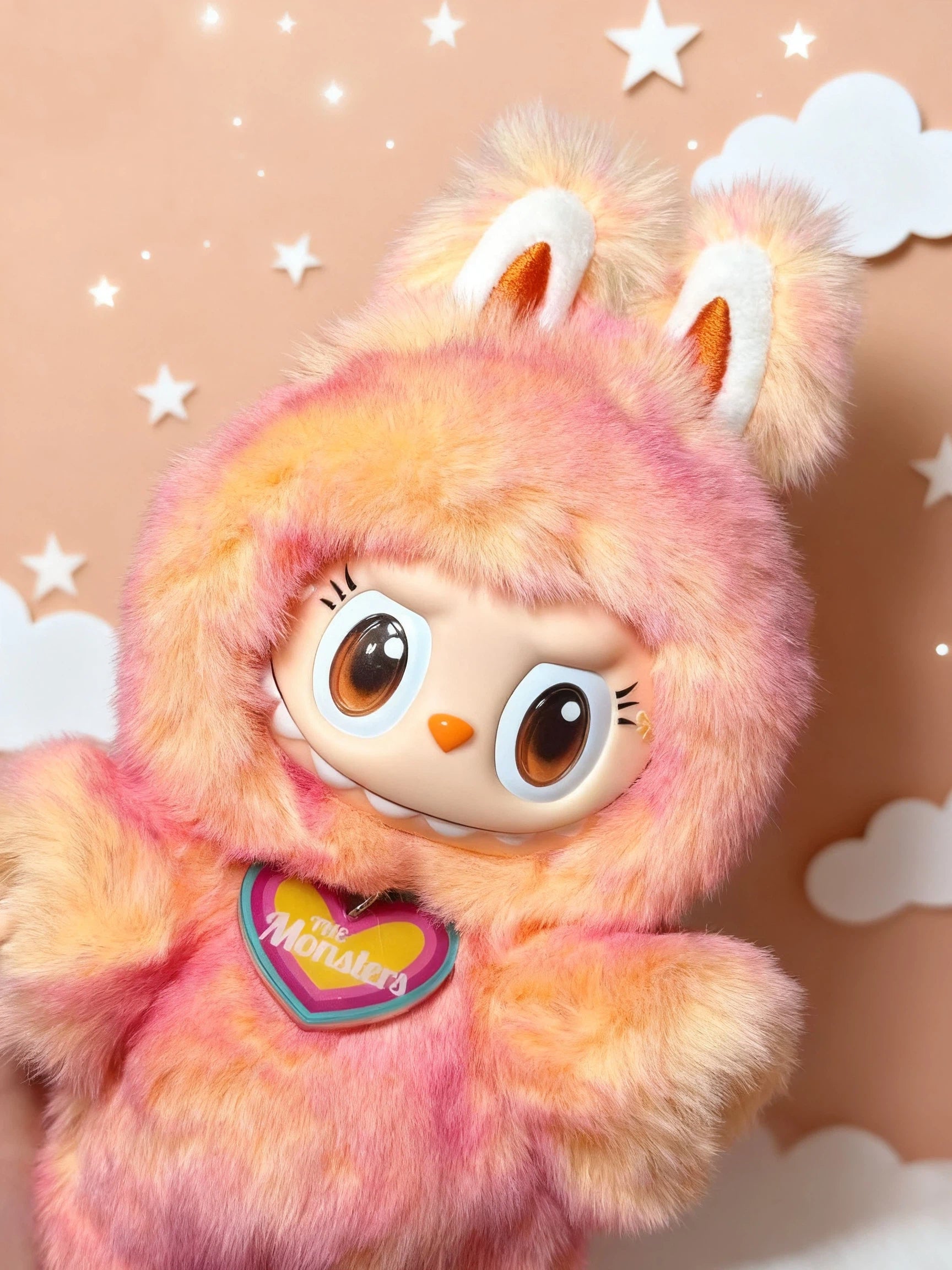 Handmade Doll Dragon Fruit (magnetic tail)