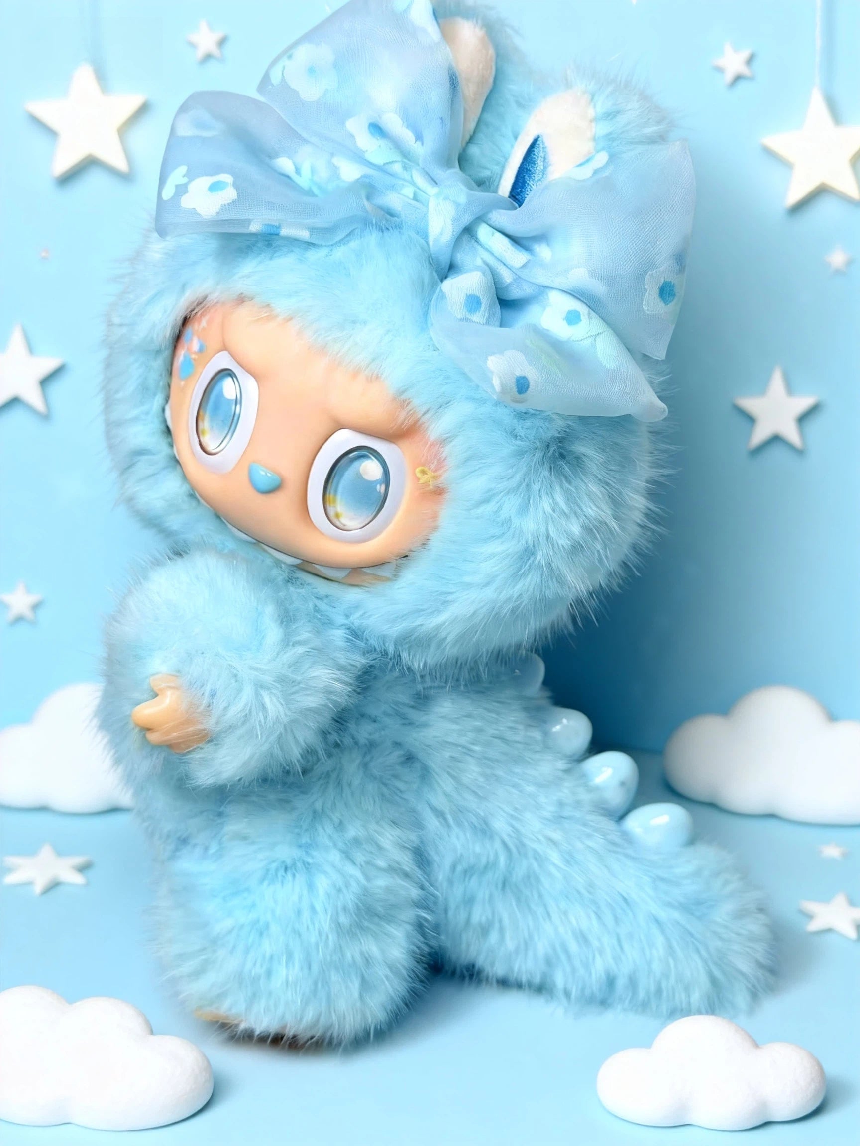 Handmade Doll Blue Zimomo