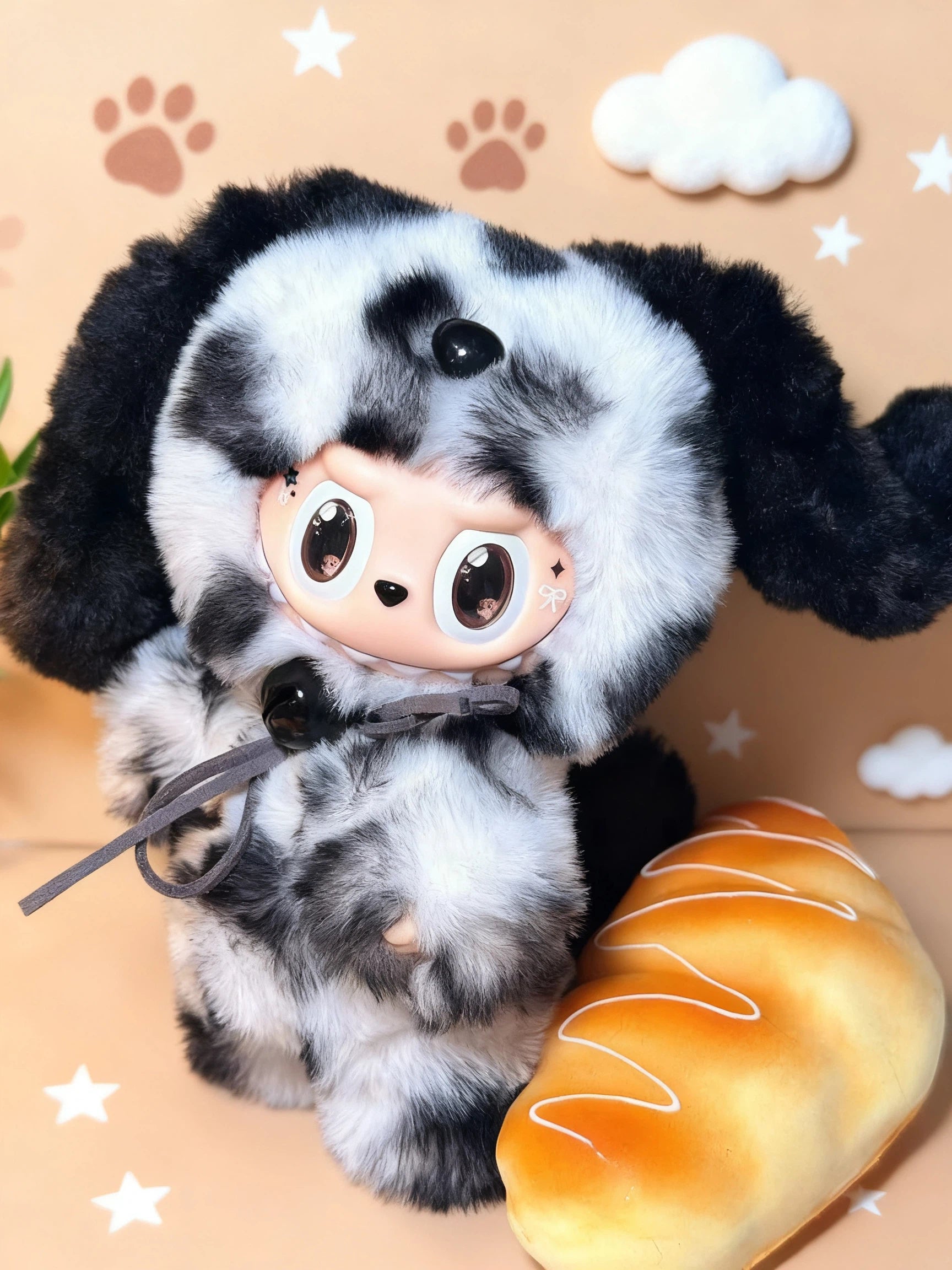 Handmade Doll Spotted Puppy