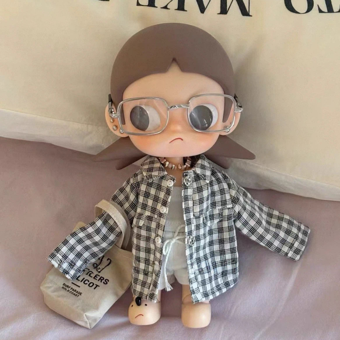 Doll Clothes Checkered shirt sets