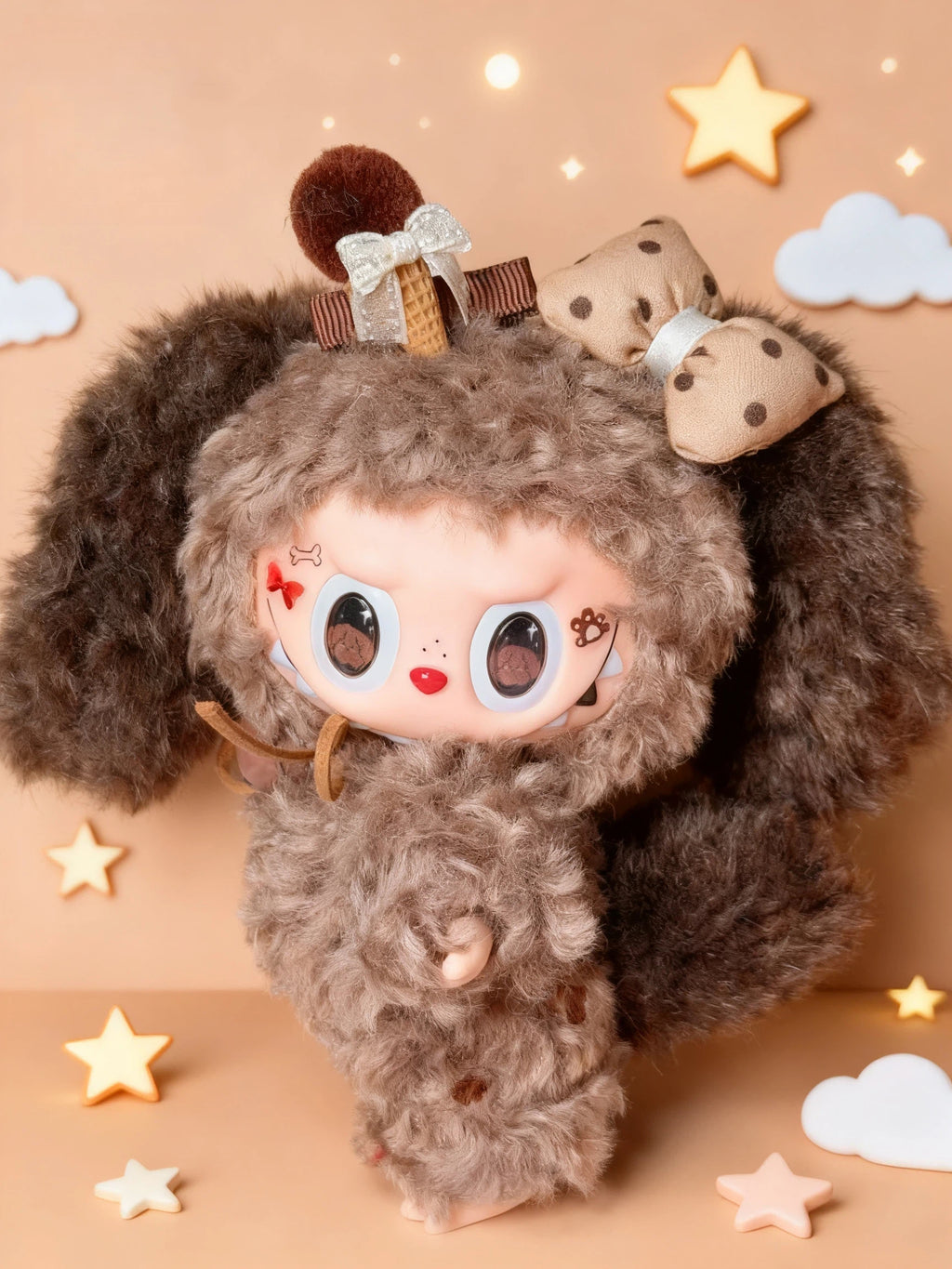 Handmade Doll Brown Puppy