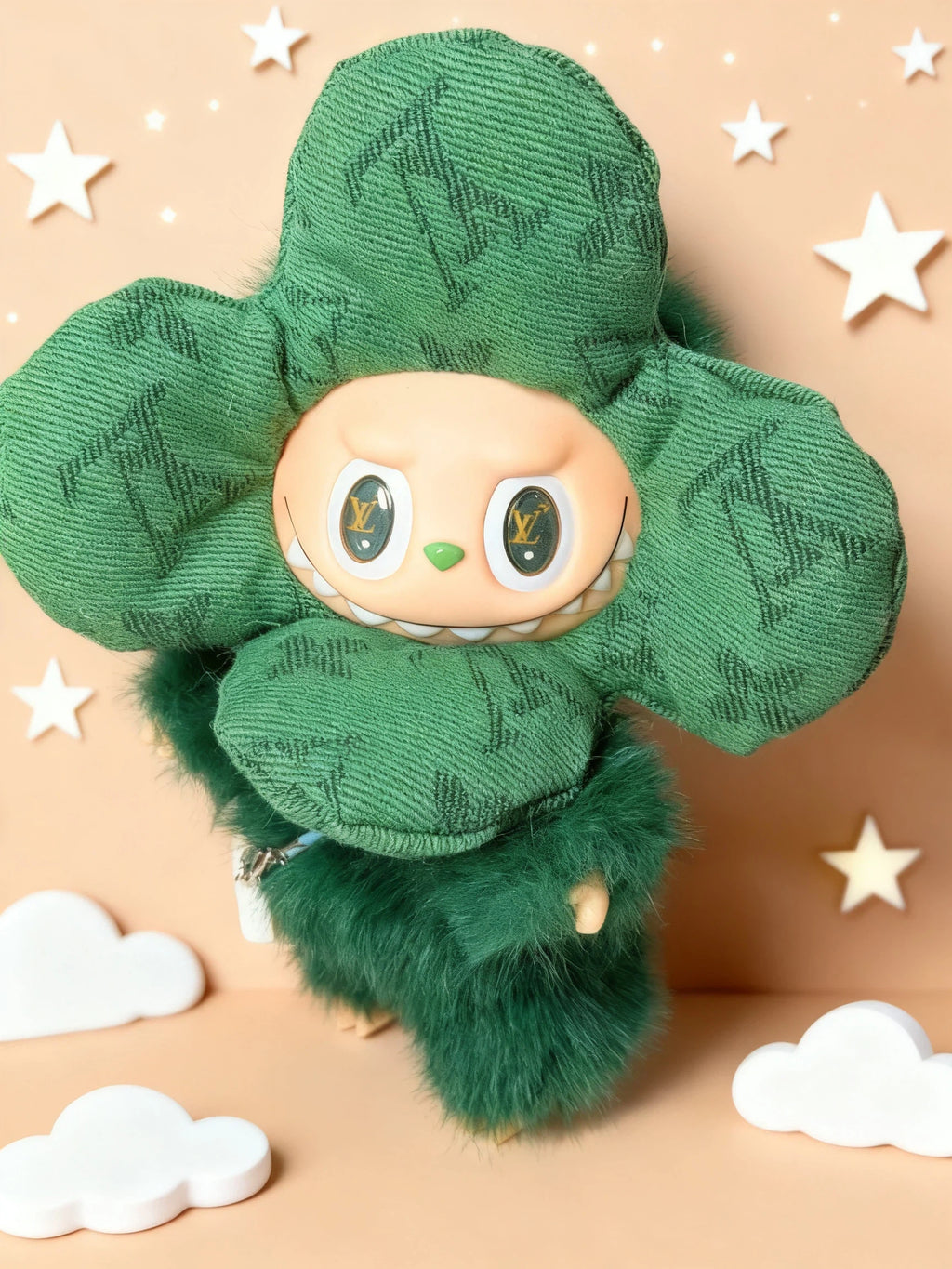 Handmade Doll Louis Green