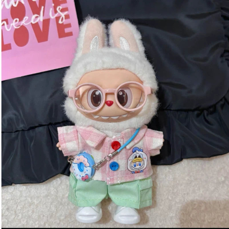 Doll Clothes checkered shirt sets