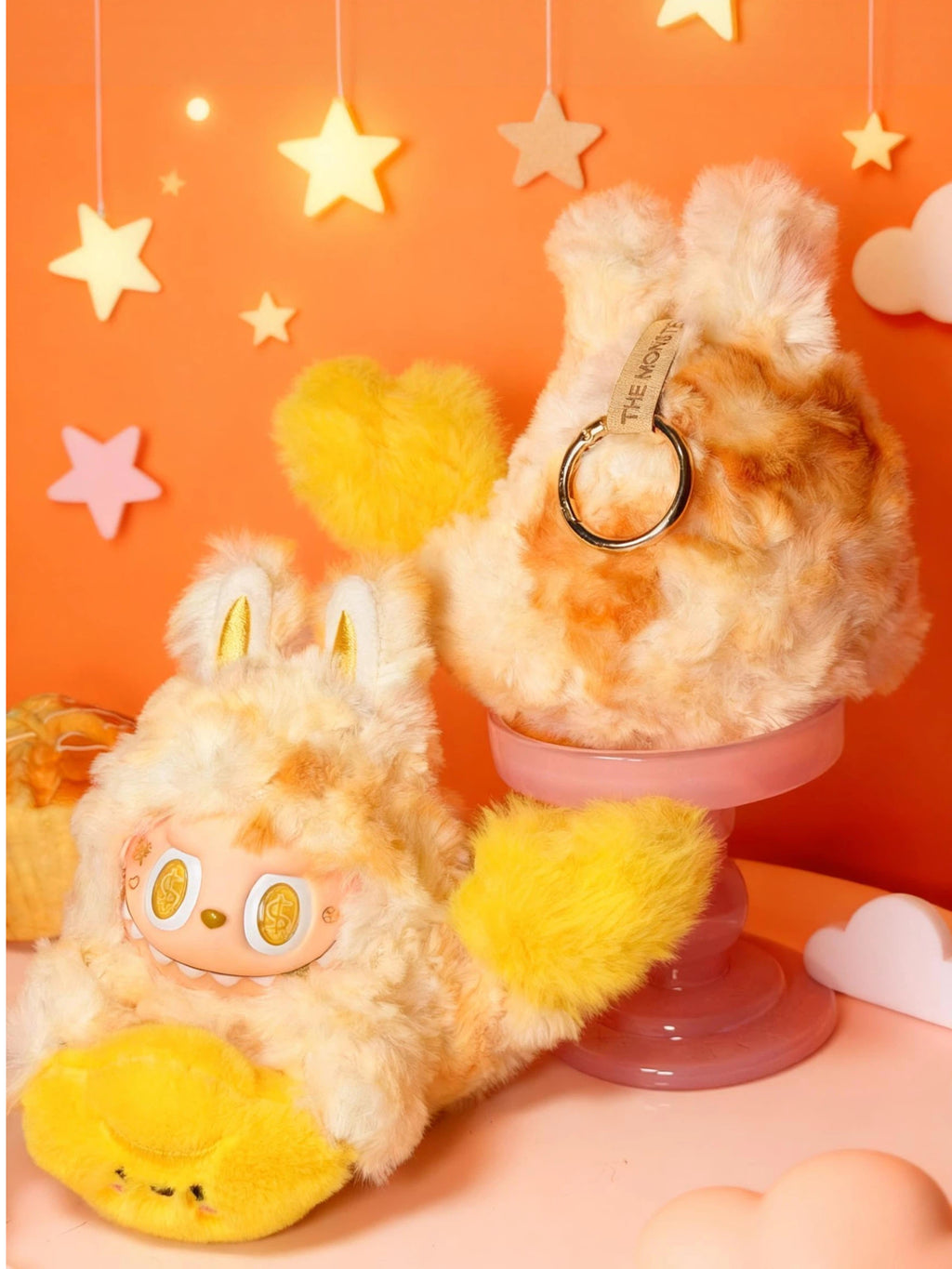 Handmade Doll Golden Pouch Fried Shrimp