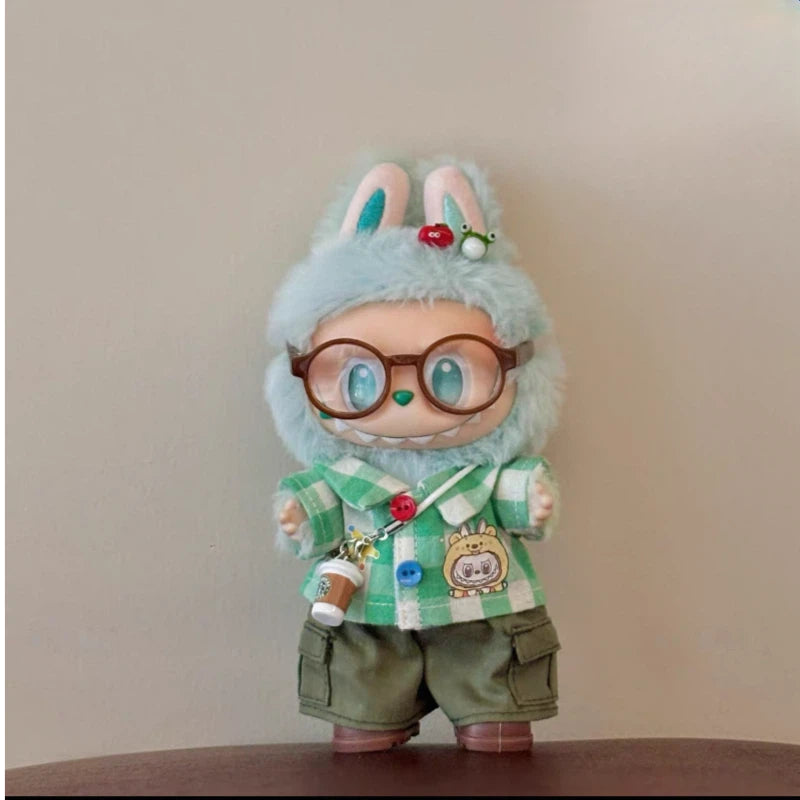 Doll Clothes checkered shirt sets