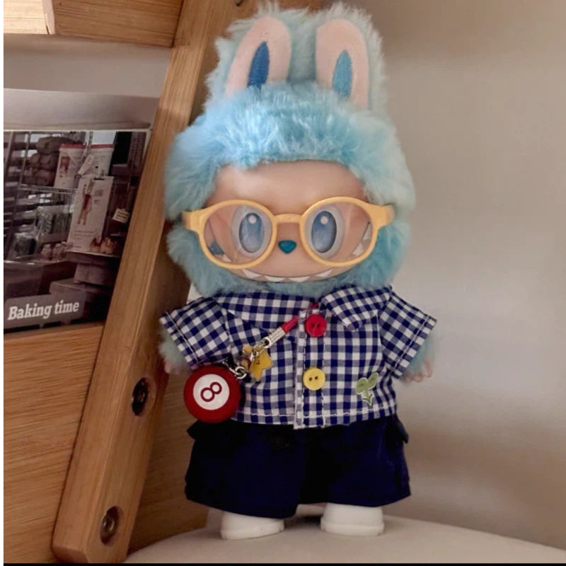 Doll Clothes checkered shirt sets