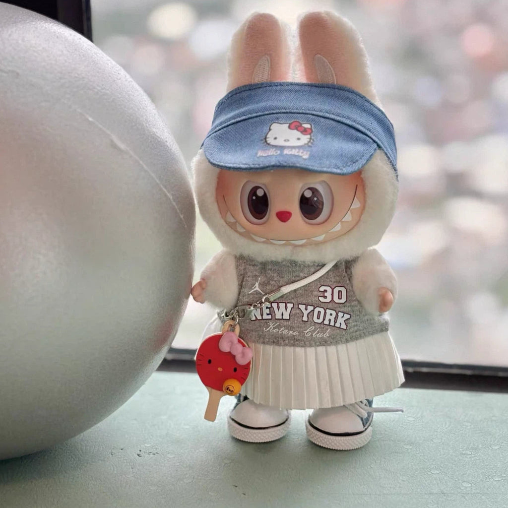 Doll Clothes KT Gray Dress