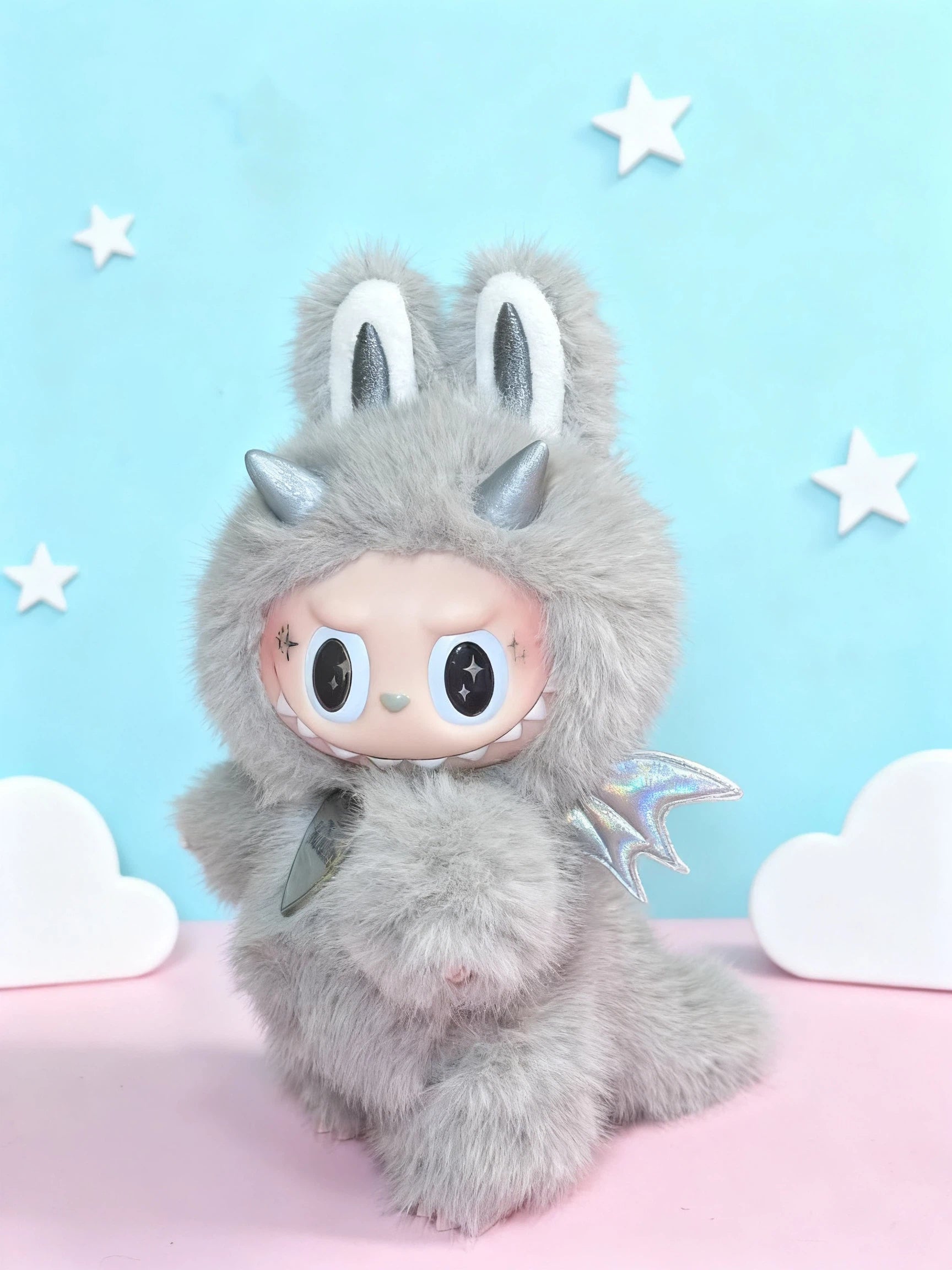 Handmade Doll  Silver Horn King