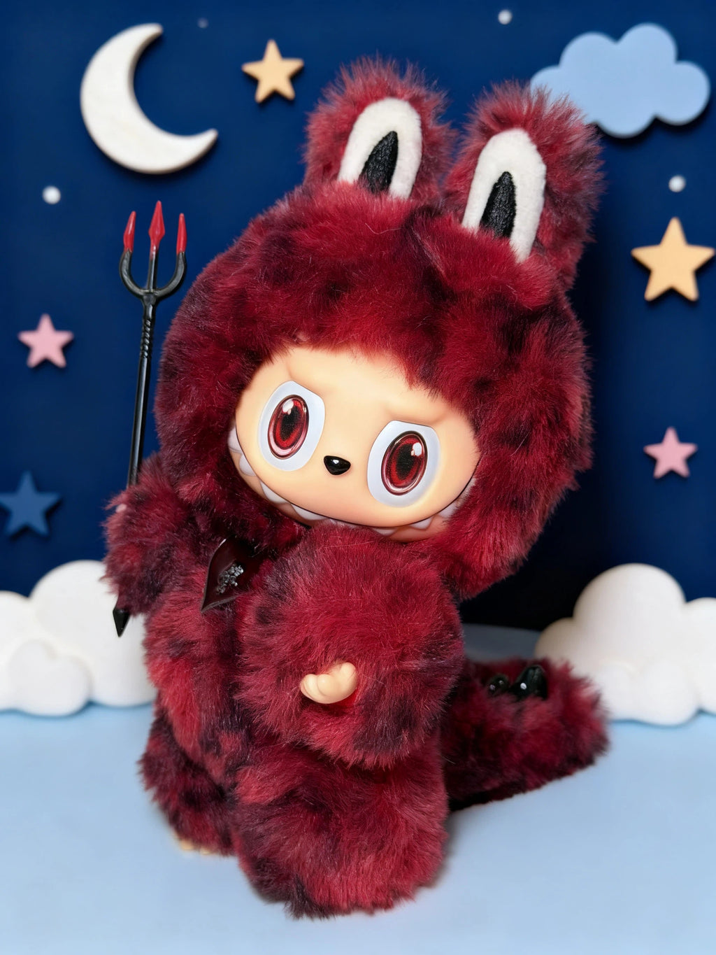 Handmade Doll Red-black Devil