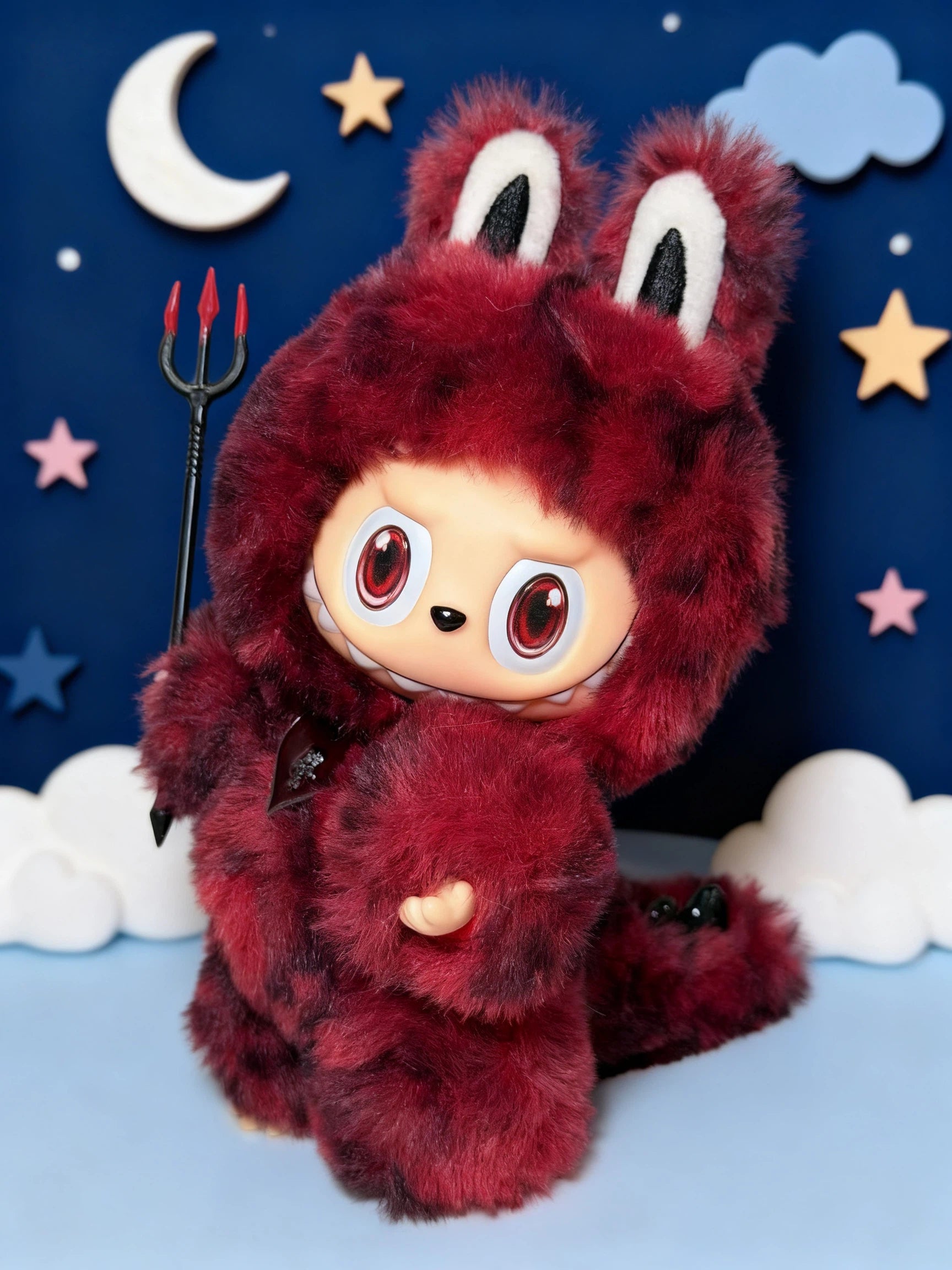 Handmade Doll Red-black Devil