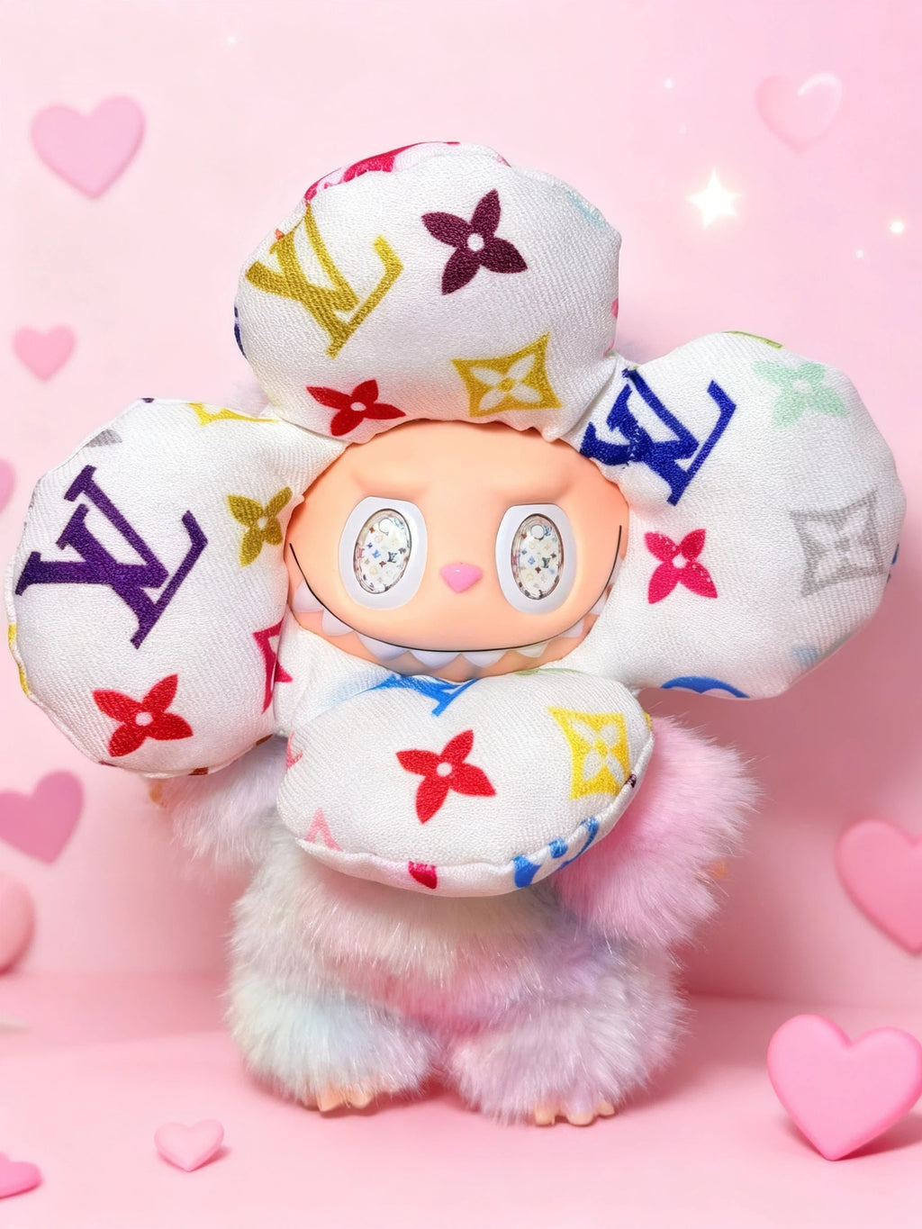 Handmade Doll Louis Rainbow