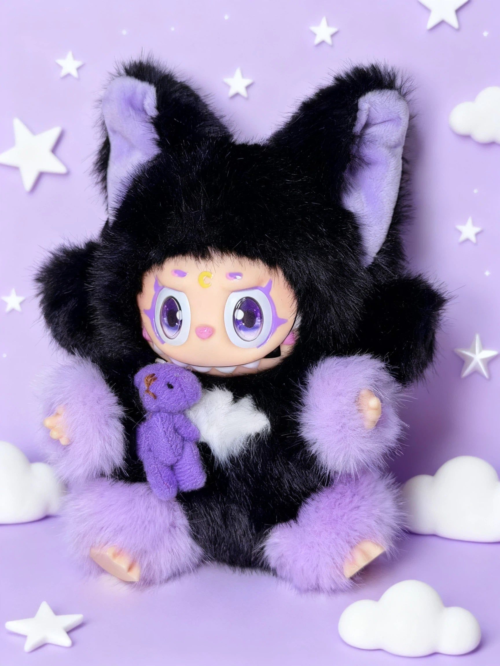 Handmade Doll Purple Kuromi