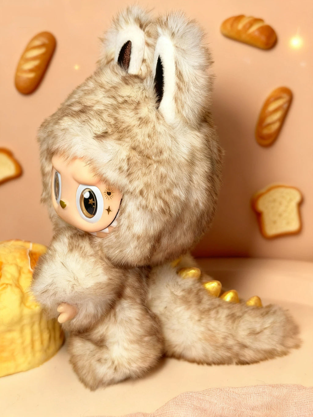 Handmade Doll Toast Bread