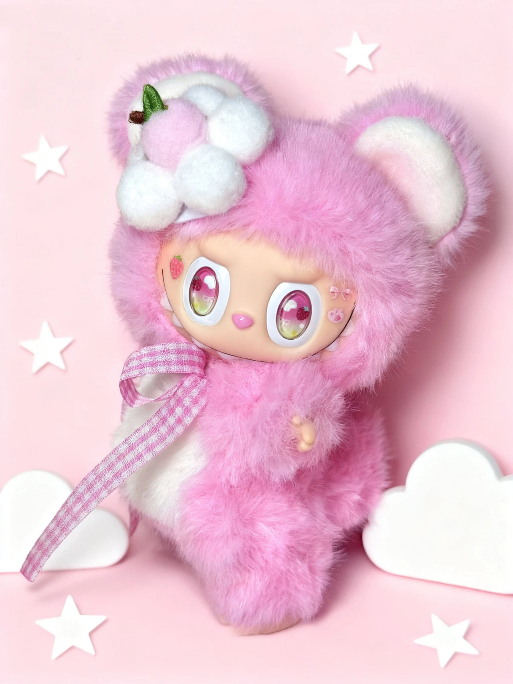 Handmade Doll Pink Bear