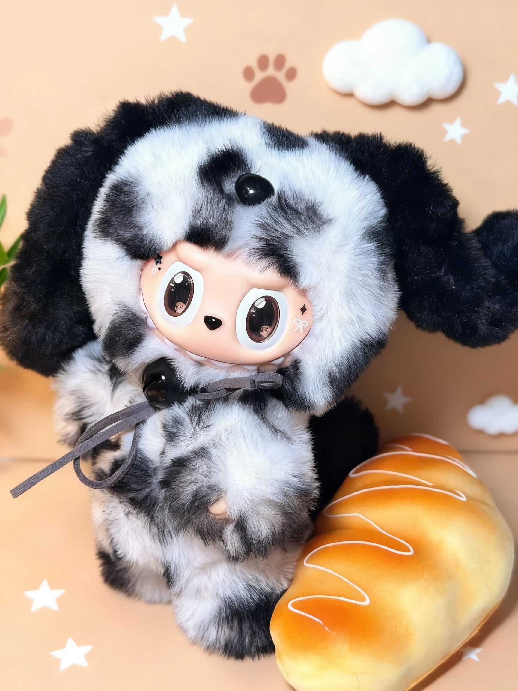 Handmade Doll Spotted Puppy