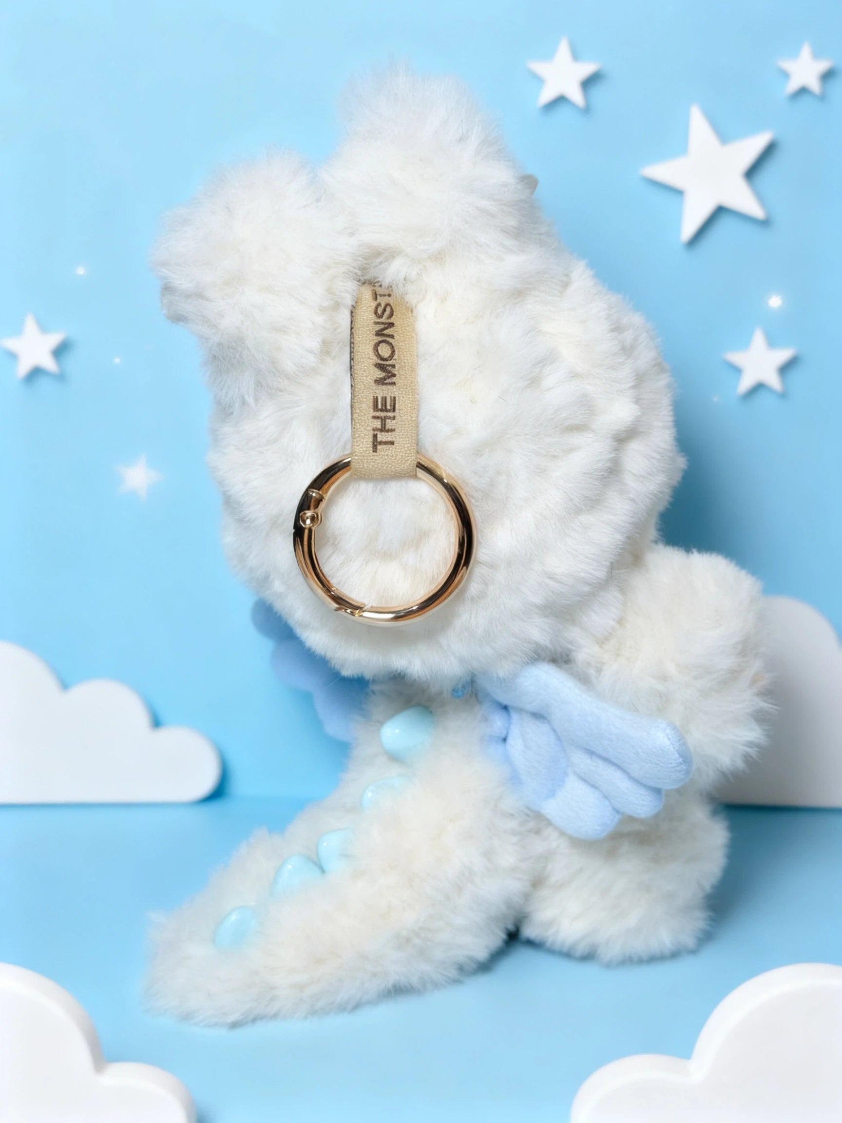 Handmade Doll Blue-white Angle