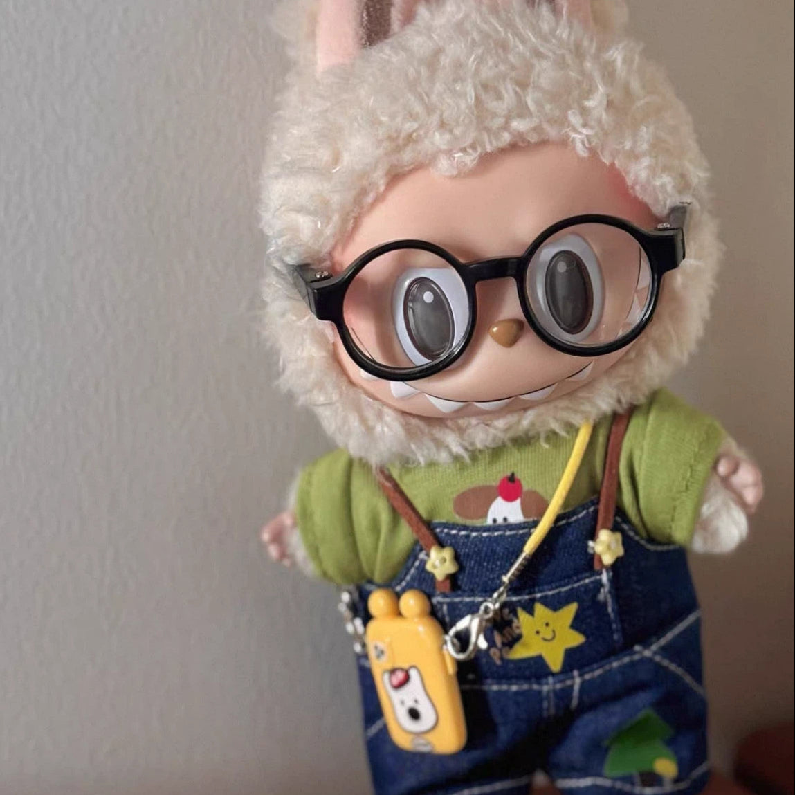 Doll Clothes Apple overalls